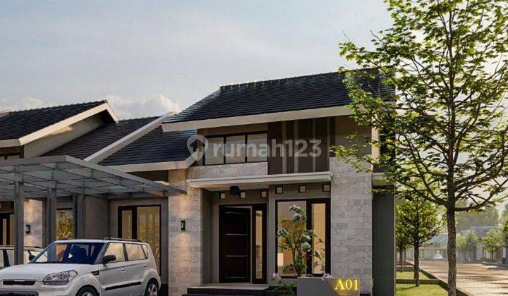 Rumah Modern Minimalis dekat pusat kota SHM 2