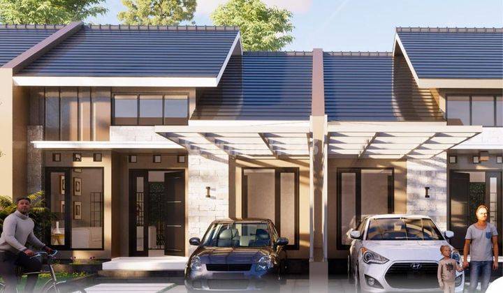 Rumah Modern Minimalis dekat pusat kota SHM 3