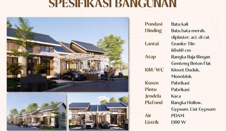 Rumah Modern Minimalis dekat pusat kota SHM 4