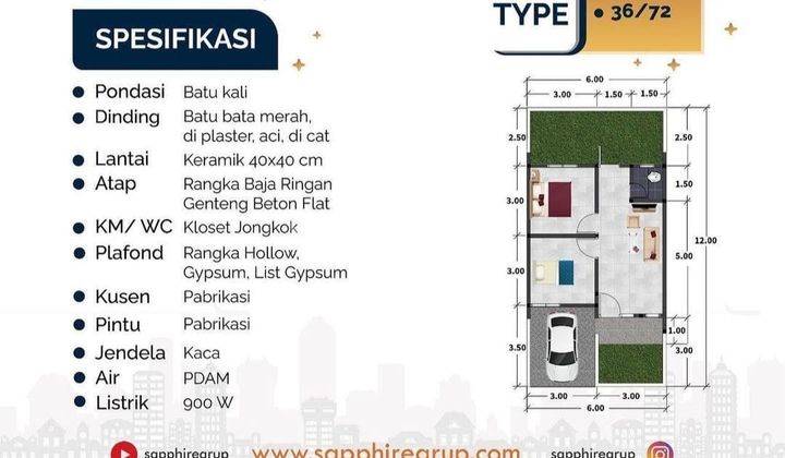 Rumah minimalis DP 4 Juta di Banjarnegara ! Legalitas lengkap 5