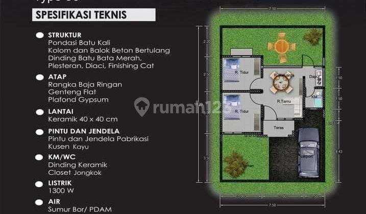Satu unit terakhir Rumah murah di Kutasari Purbalingga 4