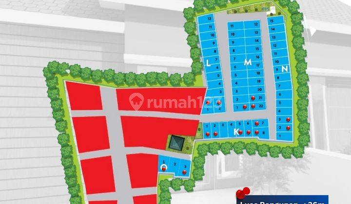Perumahan rumah , rumah cluster  12