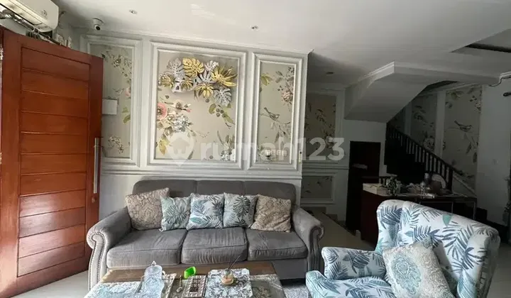 Disewakan Rumah Full Furnished di Taman Meruya Ilir Min. 2 Thn 2
