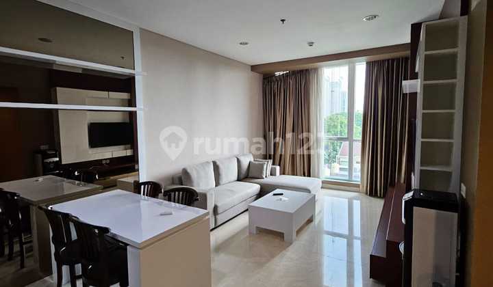 Dijual Cepat Termurah Aapartemen 2+1 BR Furnish Four Wind Senayan 1