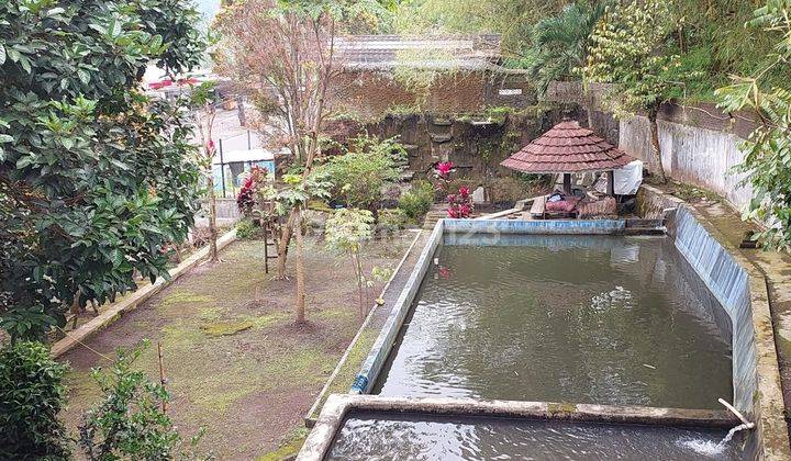 Rumah 2 lantai dan kolam ikan, lokasi jalan utama bandung cirebon 3