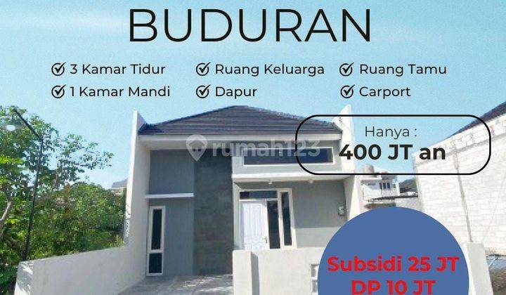 Rumah SHM Baru di Jl Raya Buduran Sidoarjo 1