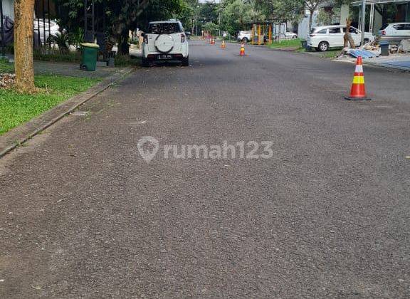 Kavling Siap Bangun, Hoek, Sisi Jln Boulevard, Kotak di Icon Bsd 4