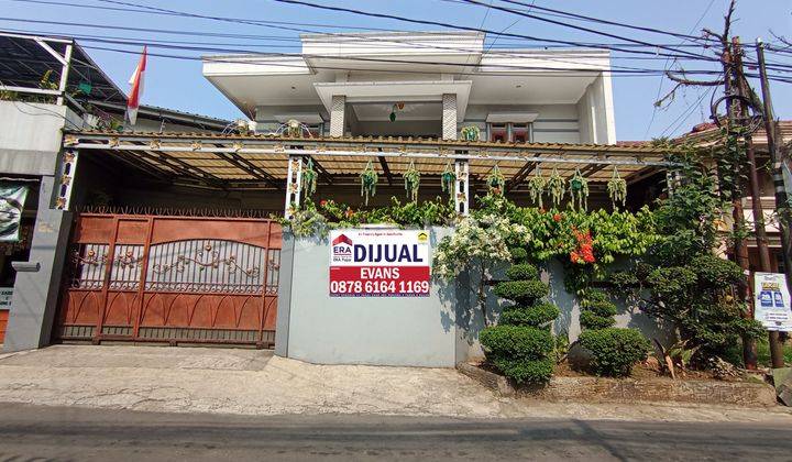 Dijual rumah di Pajajaran indah pinggir jalan 1