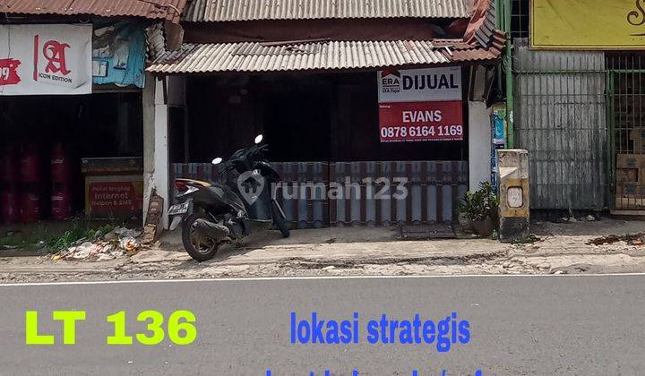 Dijual rumah pinggir di jalan cimandala strategis  1