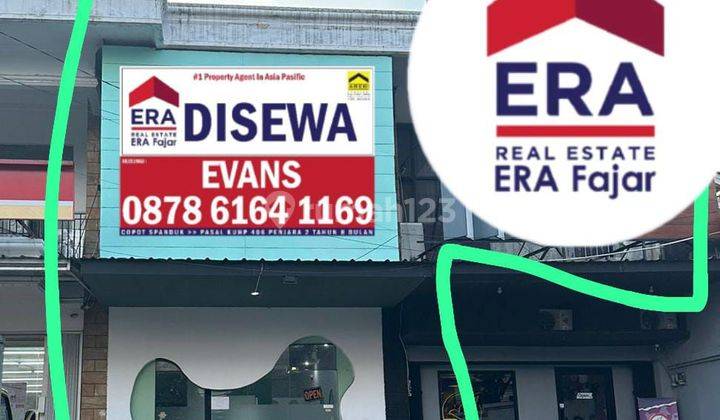 Disewa Ruko pandu raya lokasi strategis luas tempat banyak orang lewati 1