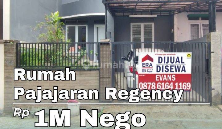 Dijual di Perumahan Pajajaran regency cakep 1