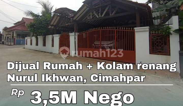 Rumah Mewah Ada Kolam Renang Cimahpar Nurul Ikhwan Rumah Mewah Ada Kolam Renang Cimahpar Nurul Ikhwan