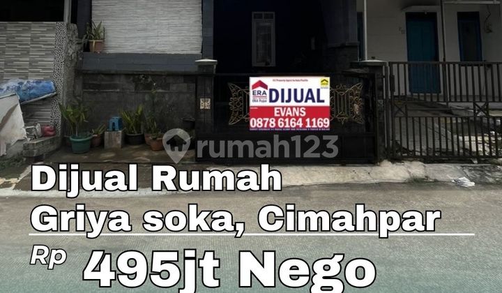 Dijual Rumah Griya Soka Lokasi Strategis