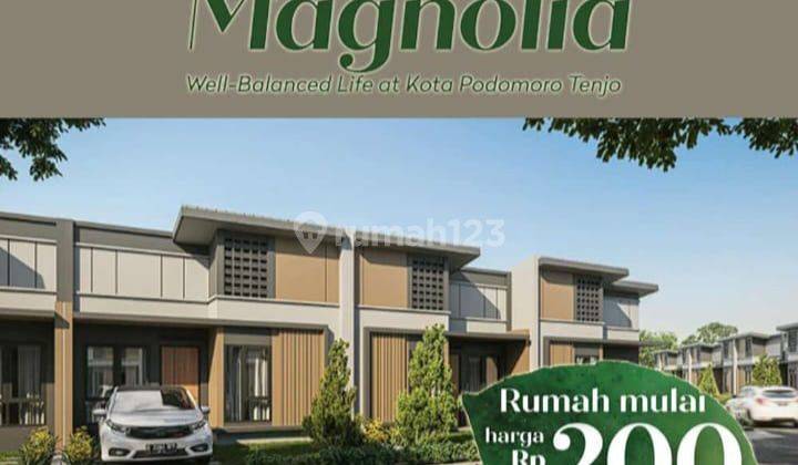 Cluster Magnolia Kota Podomoro Tenjo, Rumah dengan Harga Terjangkau 1