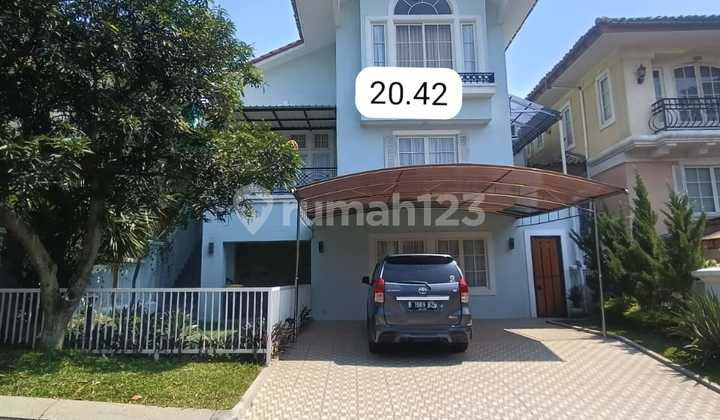 Dijual Cepat Rumah Di.cluster Mediterania 1 Sentul City SHM