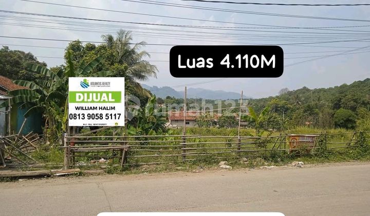 Land Sale by Jasinga - Bogor Main Road