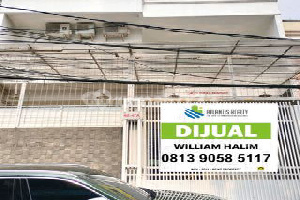 Ruko 3lantai 8x20 Ex Kantoran Di Penjaringan