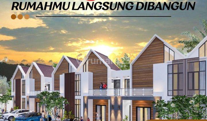 Rumah 2 lantai desain modern Royal Villa bringin semarang barat 2