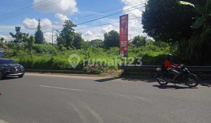 Tanah Strategis nempel jalan raya Cibadak sukabumi 1