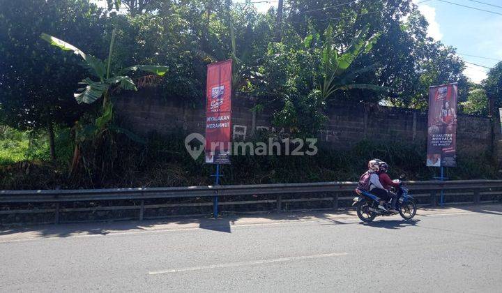 Tanah Strategis nempel jalan raya Cibadak sukabumi 2
