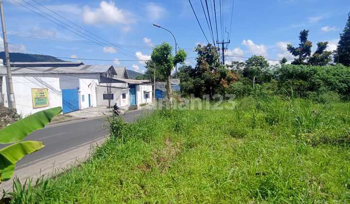 Tanah Strategis nempel jalan raya Cibadak sukabumi 3