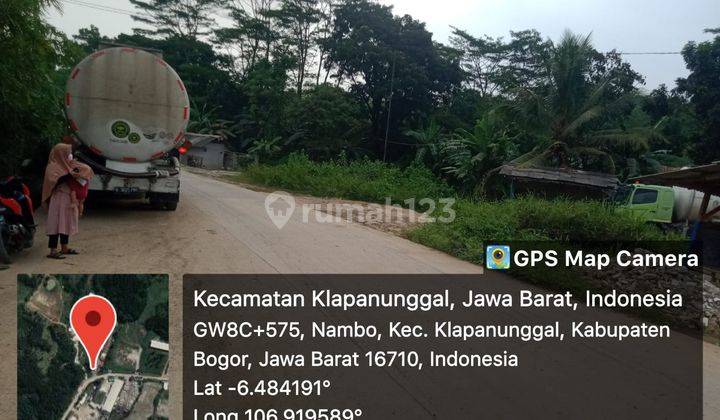 Tanah Strategis Pinggir Jalan Raya Utama Lulut Klapanunggal Bogor 5