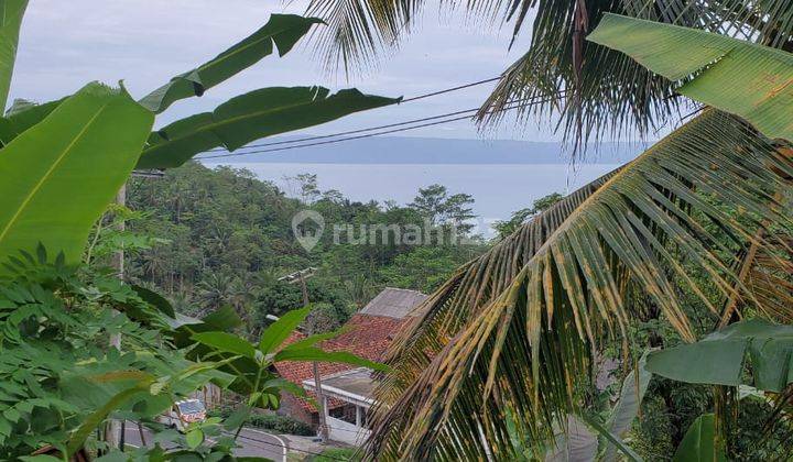 Tanah murah pinggir Jalan nasional view laut cisolok sukabumi 1