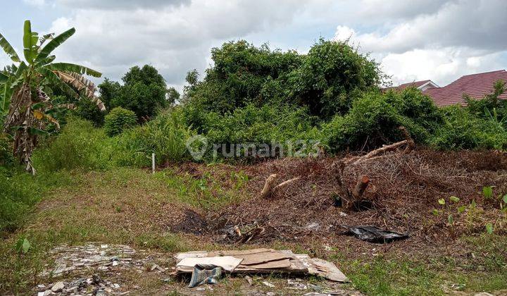 Tanah 2 kavling Hadap Barat Daya Siap Bangun dekat Hotel Harmoni Serdam Kotamadya 5