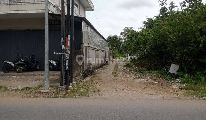 Tanah 2 kavling Hadap Barat Daya Siap Bangun dekat Hotel Harmoni Serdam Kotamadya 6