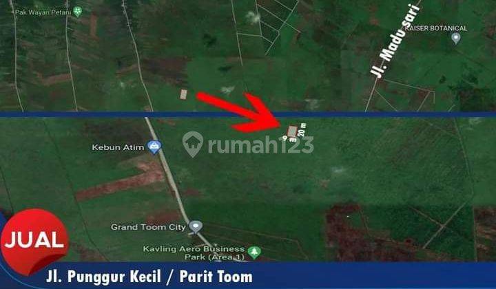 Tanah Investasi di JL Parit Toom Punggur Kecil 2