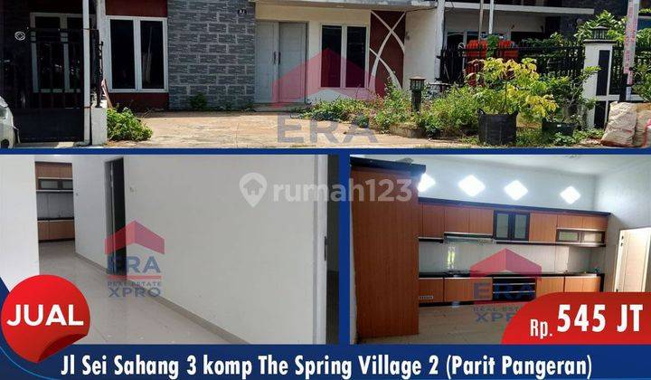 Rumah Siap Huni 3 kamar di Komplek The Spring Village 2, Parit Pangeran 10