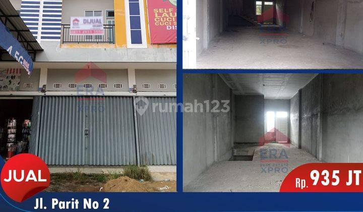 Dijual Ruko 2 lantai di lokasi berkembang Jalan Parit Nomor 2 KalBar 2