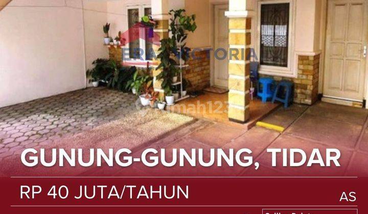 Rumah kawasan jalan Gunung-gunung Tidar, Full Furnished, Akses mudah di Sewakan Cepat.  2