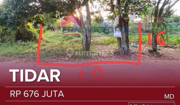 Tanah Area Tidar, Dalam Perumahan Giri Palma, Suasana Tenang & Asri, Hawa Sejuk, Akses Mudah.  1