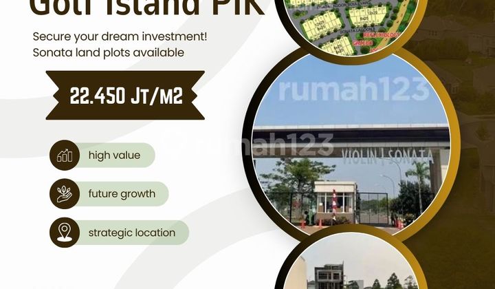 DIJUAL Tanah Kavling 8x25 Golf Island, Jakarta Utara [SV006]