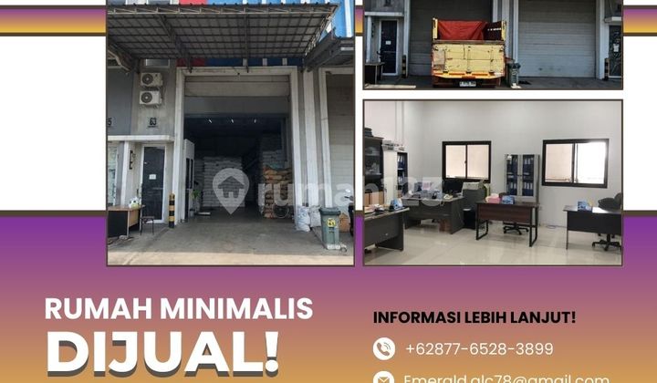 Dijual gudang bagus 6x20 Daan Mogot, Jakarta Barat [SV011]