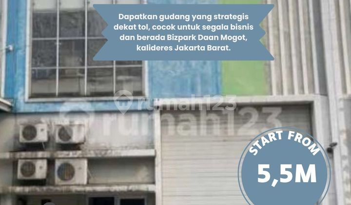 For Sale Nice Warehouse Bizpark Daan Mogot 9x20 HGB [SV015]