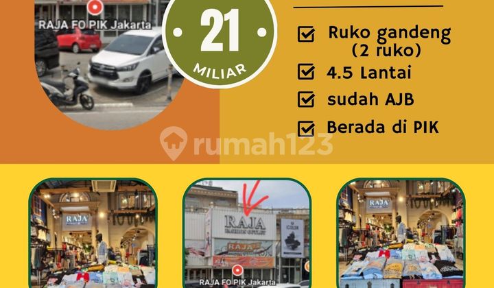 DIJUAL Ruko Bagus (10x15) Gandeng PIK Jakarta Utara [SV005] 