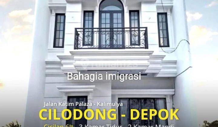 Rumah Mewah 2 Lantai Di Kalimulya Depok  1