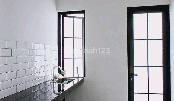 dapur rumah cluster 2 lantai siap