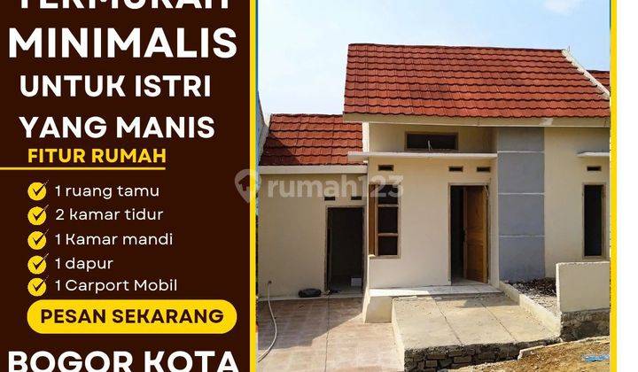 Rumah Akses 2 Mobil Di Bogor Kota Bikin Istri Bahagia 1