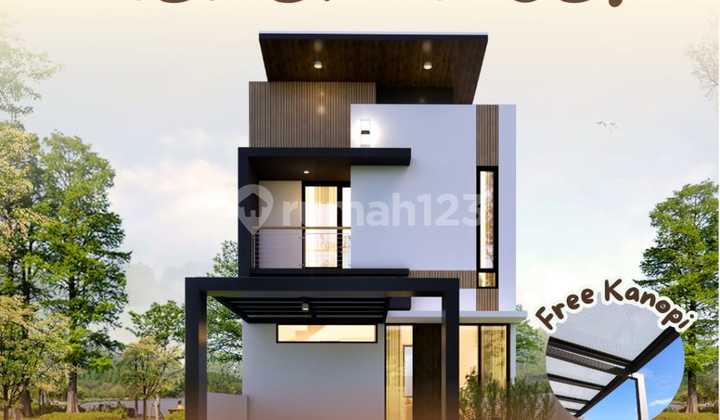 Rumah 2 Lt Dekat Patung Massa Gowa, Akses Pinggir Jalan Yusuf Bauty 1