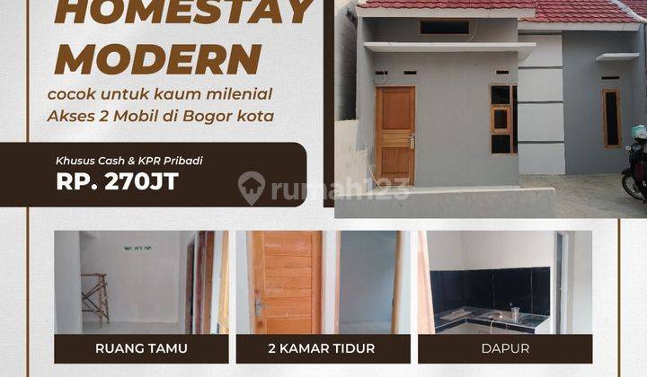 Rumah Premium Harga Minimum Di Bogor Kota  1