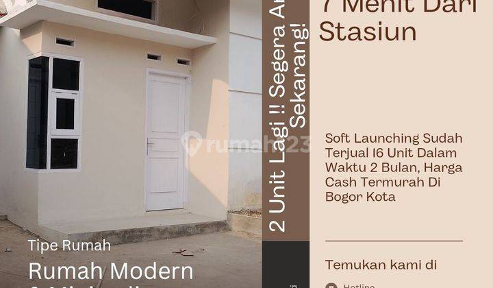 Rumah Cash Potensial Untuk Investasi Di Bogor Kota  1