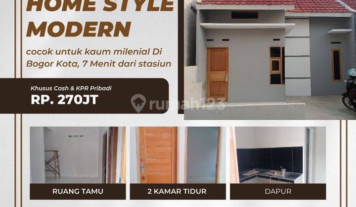 Rumah Bogor Kota Cash Keras Nego Sampai Jadi  1