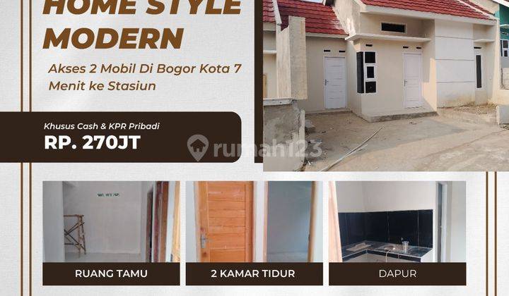 Rumah Premium Termurah Di Bogor Kota Dekat Stasiun  1