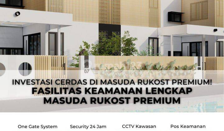 Investasi 100% menguntungkan Rumah kost premium Universitas IPB 1