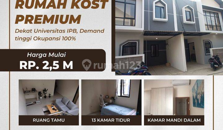 Permintaan Tinggi, Rumah Kost Premium Di Universitas Ipb 1