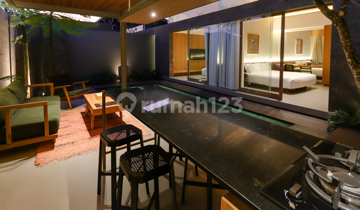 Eksklusif dan Mewah Vila 2 Kamar Tidur dengan Kolam Renang di Canggu Eksklusif dan Mewah Vila 2 Kamar Tidur dengan Kolam Renang di Canggu