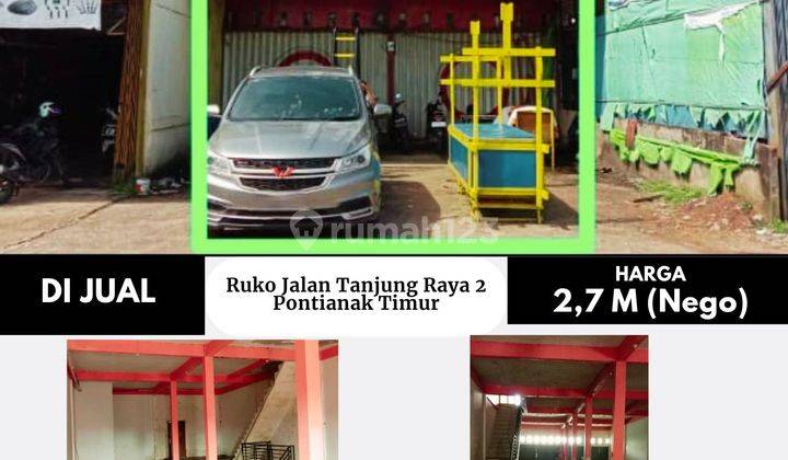 Ruko Jalan Tanjung Raya 2, Pontianak Timur 2